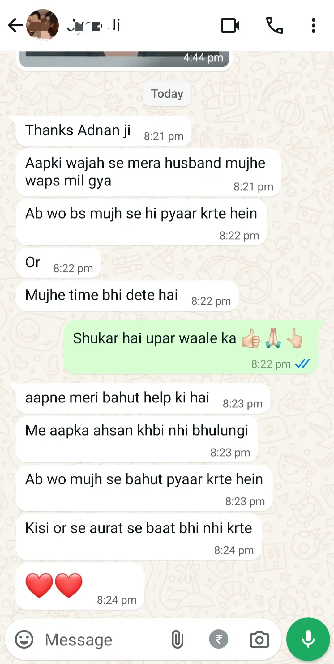 WhatsApp Chat Review 1